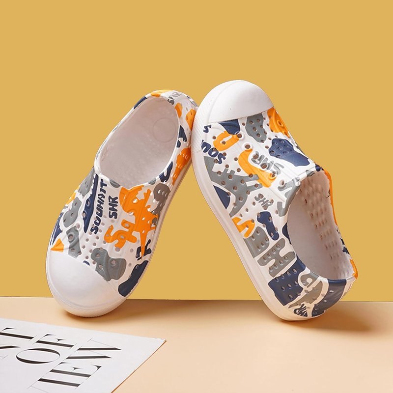 Toddler Water Shoes - Lightweight Slip-On Garden Sandals | Quick Dry, Anti-Slip, Flexible for Boys & Girls