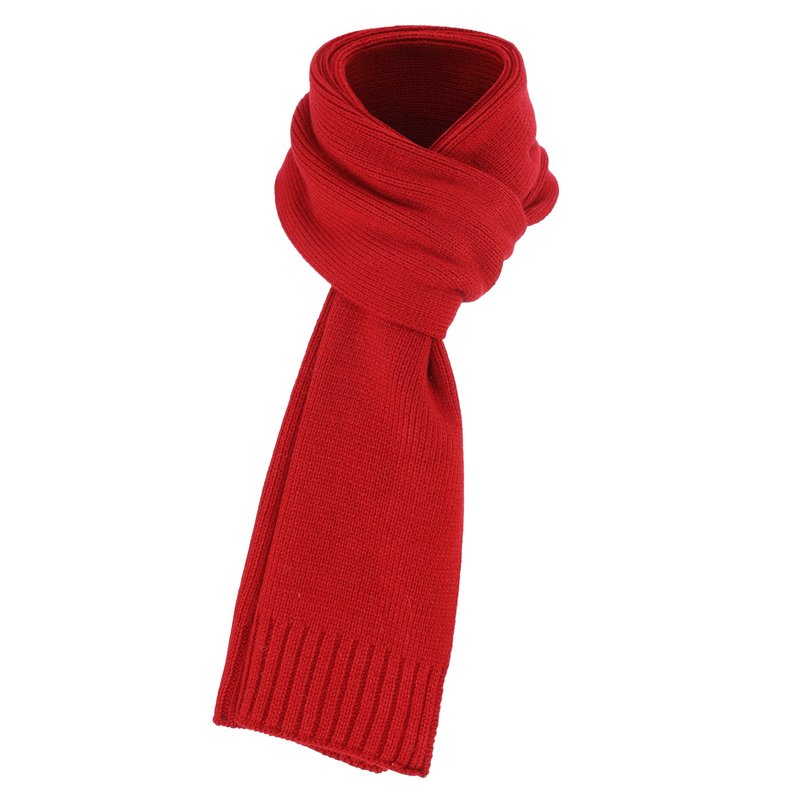 Connectyle 3 PCS Fleece Lined Cold Weather Set, Warm Winter Beanie Hat, Long Scarf and Touchscreen Gloves for Men & Women (Dark Red)