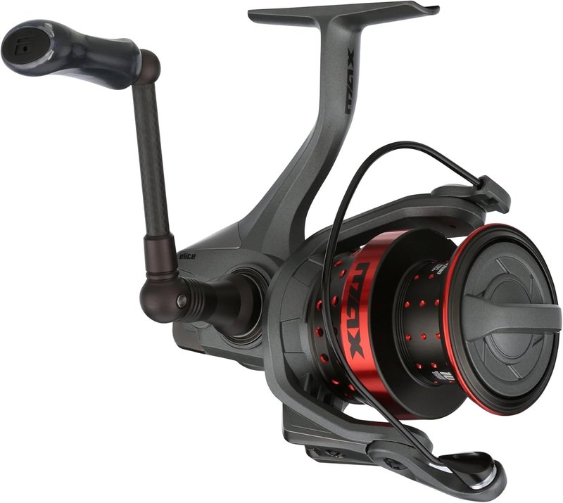 Abu Garcia Elite Max Spinning Reel - Smooth Hybrid Front Drag | Right/Left Handle, Saltwater & Freshwater Fishing
