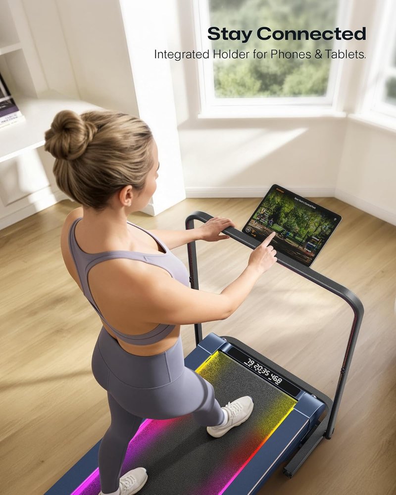 Walking Pad Handle Bar - Universal Fit for 23.6'' Wide Walking Pads | Easy Assembly & Mobility