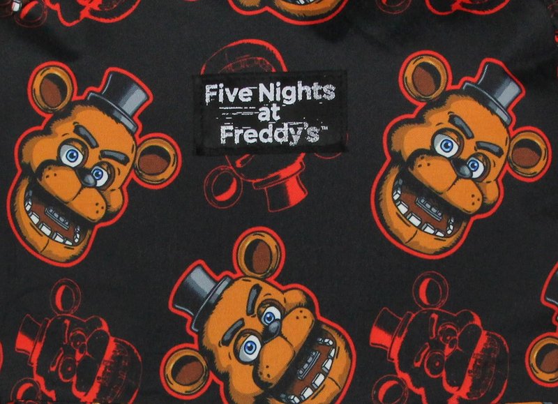Bioworld Five Nights At Freddy's Backpack Freddy Fazebear Sublimated Travel Backpack 16"