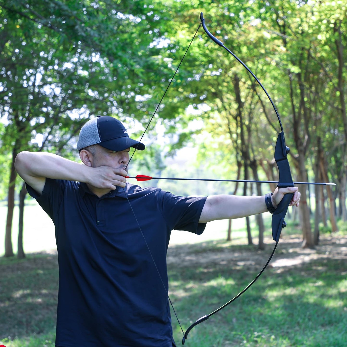 LWANO Archery Recurve Bow and Arrow Set for Adult/Youth/Teens Beginners