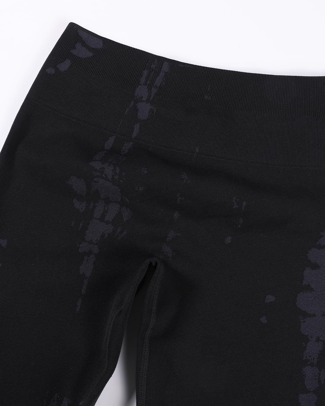 AUROLA Serpent Seamless Scrunch Workout Leggings for Women,Tummy Control Squat Proof Thick Pants,Black,M