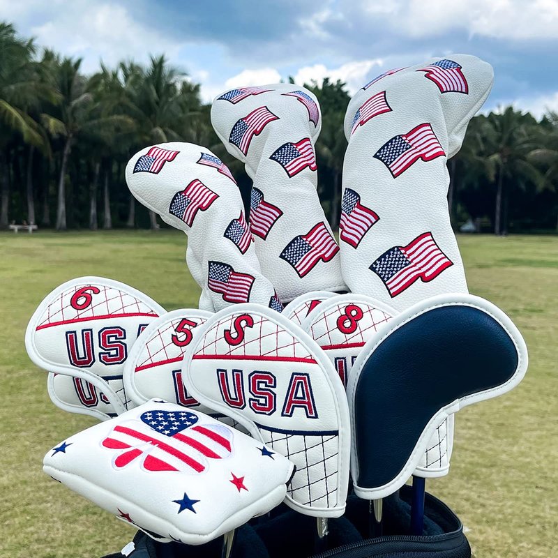 Golf Fairway Wood Head Cover Headcover Interchangeable #3 4 5 7 X