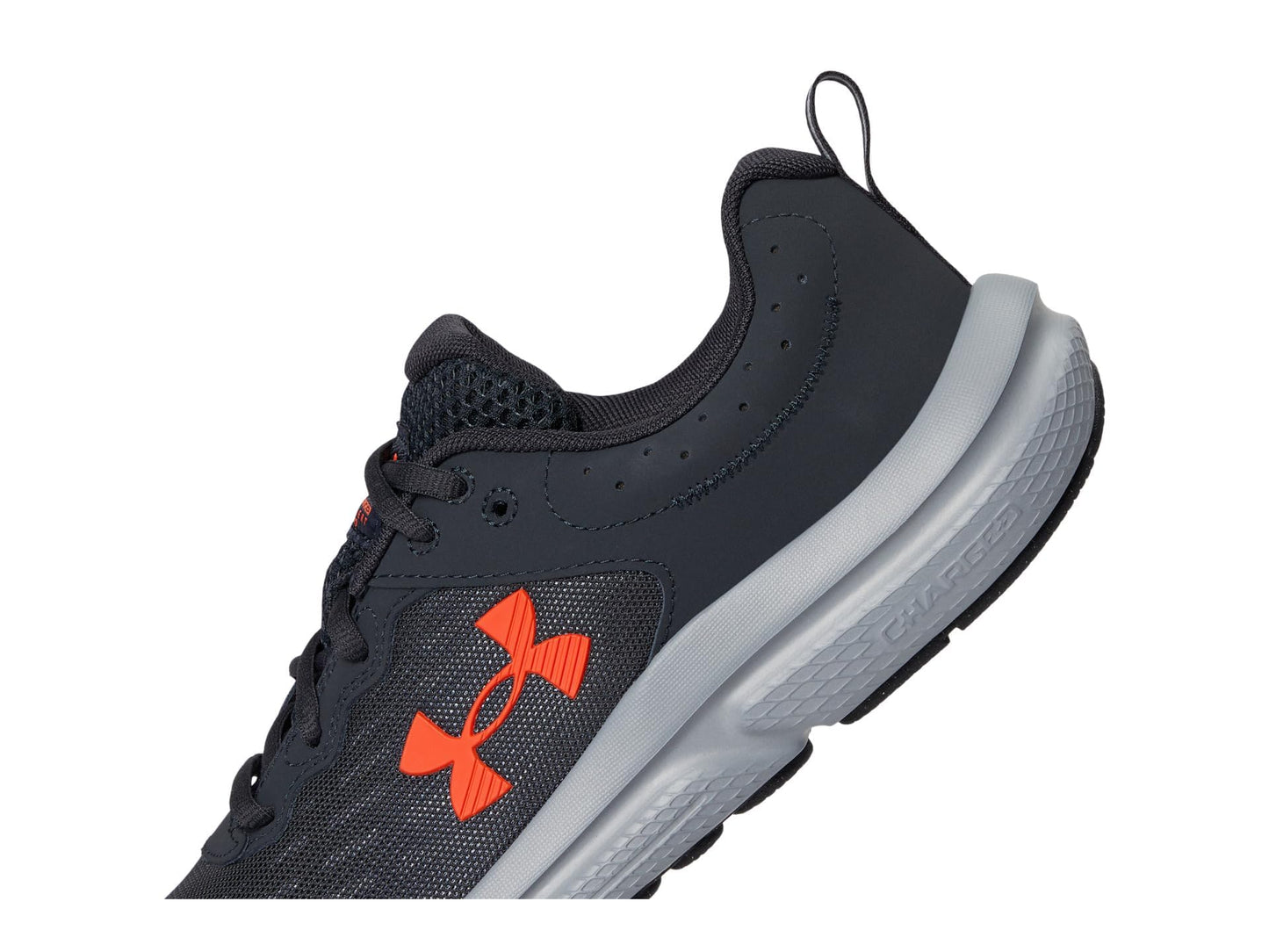 Under Armour Men's Charged Assert 10, (016) Anthracite/Anthracite/Ares Red, 6, US