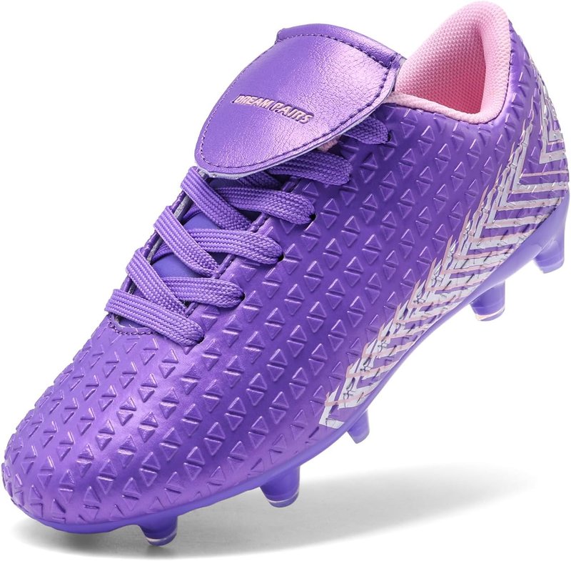 Boys & Girls Outdoor Soccer Cleats - Firm Ground Football Shoes | Little & Big Kid Sizes