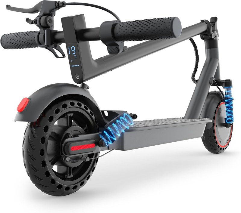 Electric Scooter for Adults & Teens - 350W Motor, 10-21 MPH Speed | Portable, Lightweight, 10-28 Miles Range