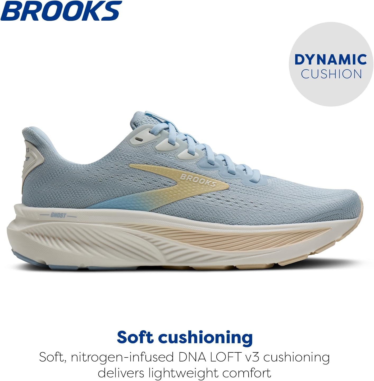 Brooks Women's Ghost 17 Running Shoes - Lightweight & Comfortable | Perfect for All Distances