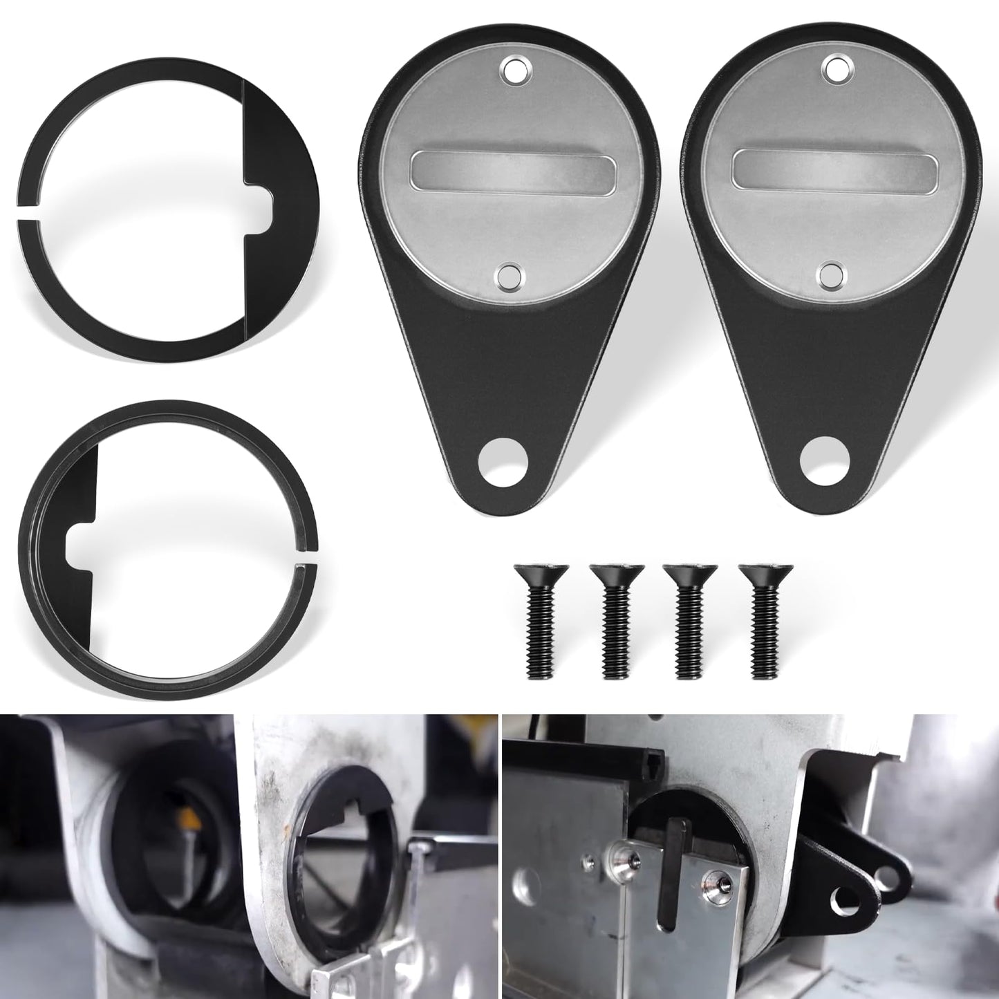 Pivot Brackets & Pivot Bushings Repair Kit Engine Rear Pivot Bushing Kit Fits for Minn Kota Ultrex & Fortrex Trolling Motors, Replaces for 2281932 2287300 2283411