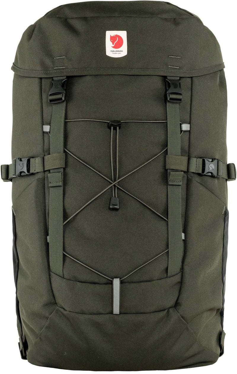 Fjällräven Skule Top 26 Backpack - Top-Loading Design, Secure Gear Storage - School, Travel, Hiking, Deep Forest, One Size