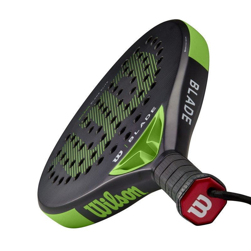 Wilson Blade Elite V2 Padel Racket - Black/Neon Green
