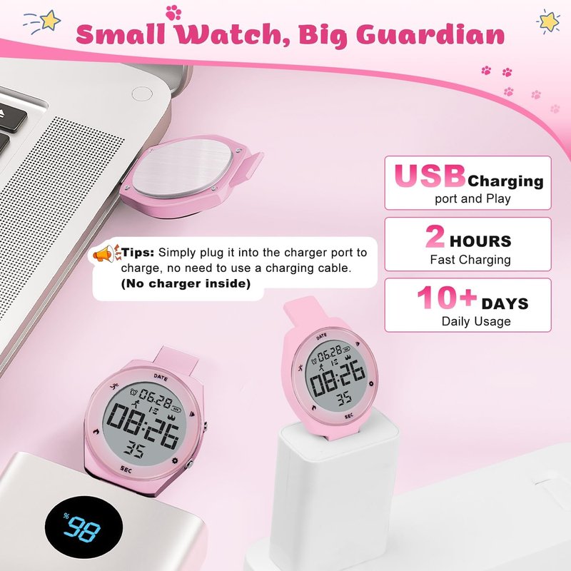 NN BEN NEVIS Kids Watch, Digital Watch for Boys Girls, Sport Watch with Fitness Tracker, Alarm Clock, Stopwatch, No App and Waterproof, Watch for Kids Ages 5-12