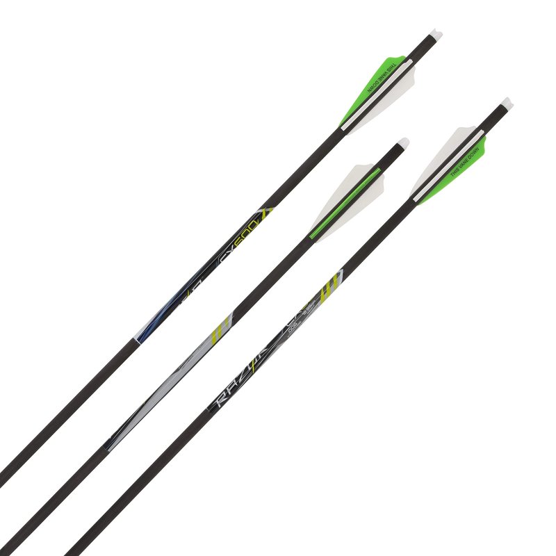 Allen Company Razor CX600 20" Crossbow Bolts, 3-Pack, Black