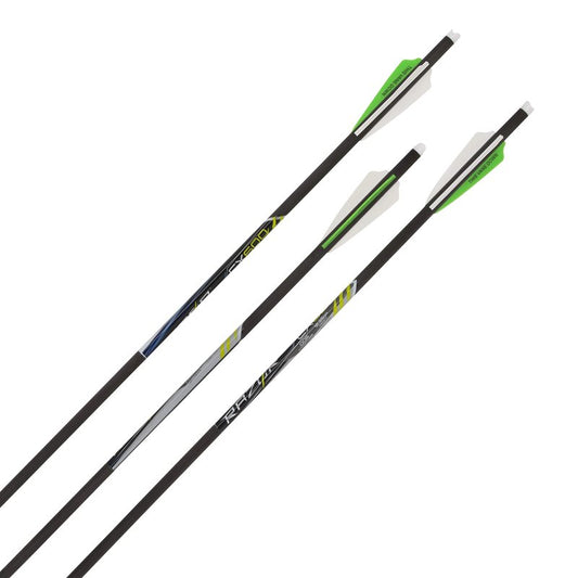 Allen Company Razor CX600 20" Crossbow Bolts, 3-Pack, Black