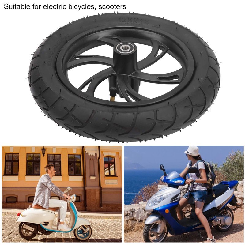 12 Inch Scooter Tire with Wheel Hub for Electric