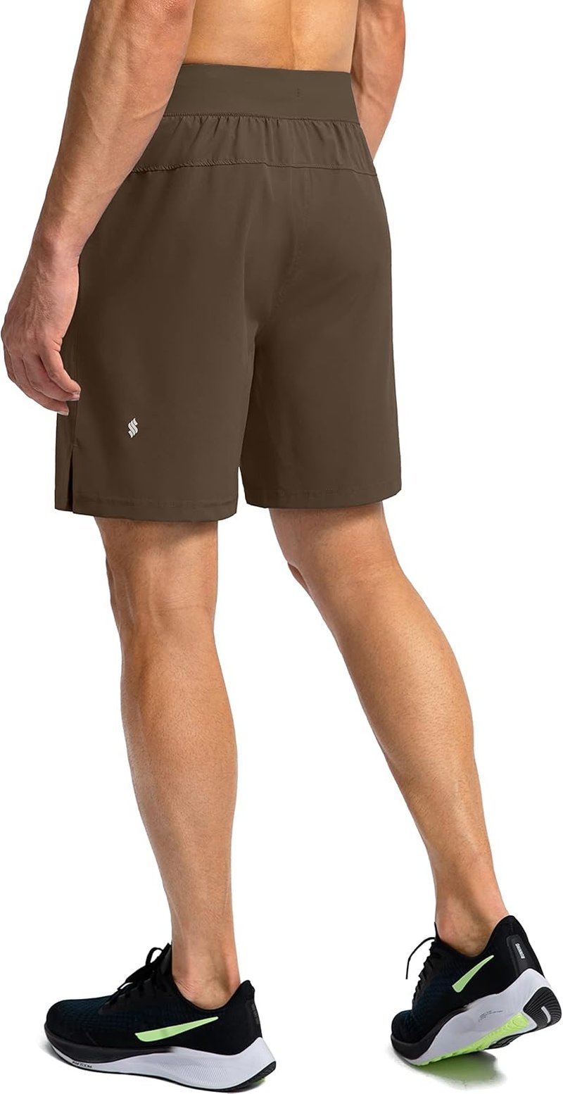 Men's Running Shorts - Quick Dry Athletic Shorts with Zipper Pockets | Available in 9", 7", 5" Sizes