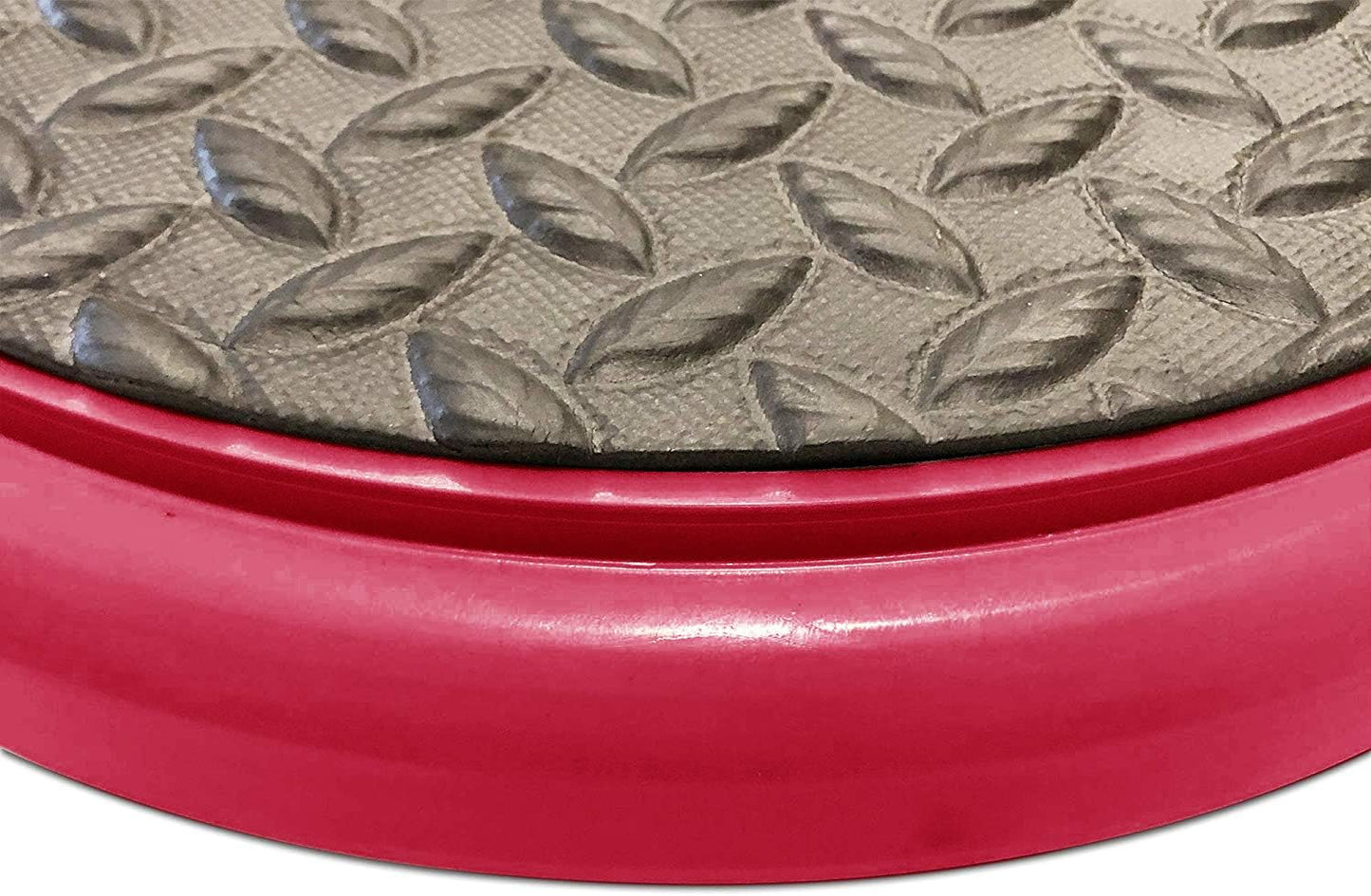 Padded Bucket Lid - Diamond Pad with Red Frame & Black Cushion | Durable Design for Easy Use