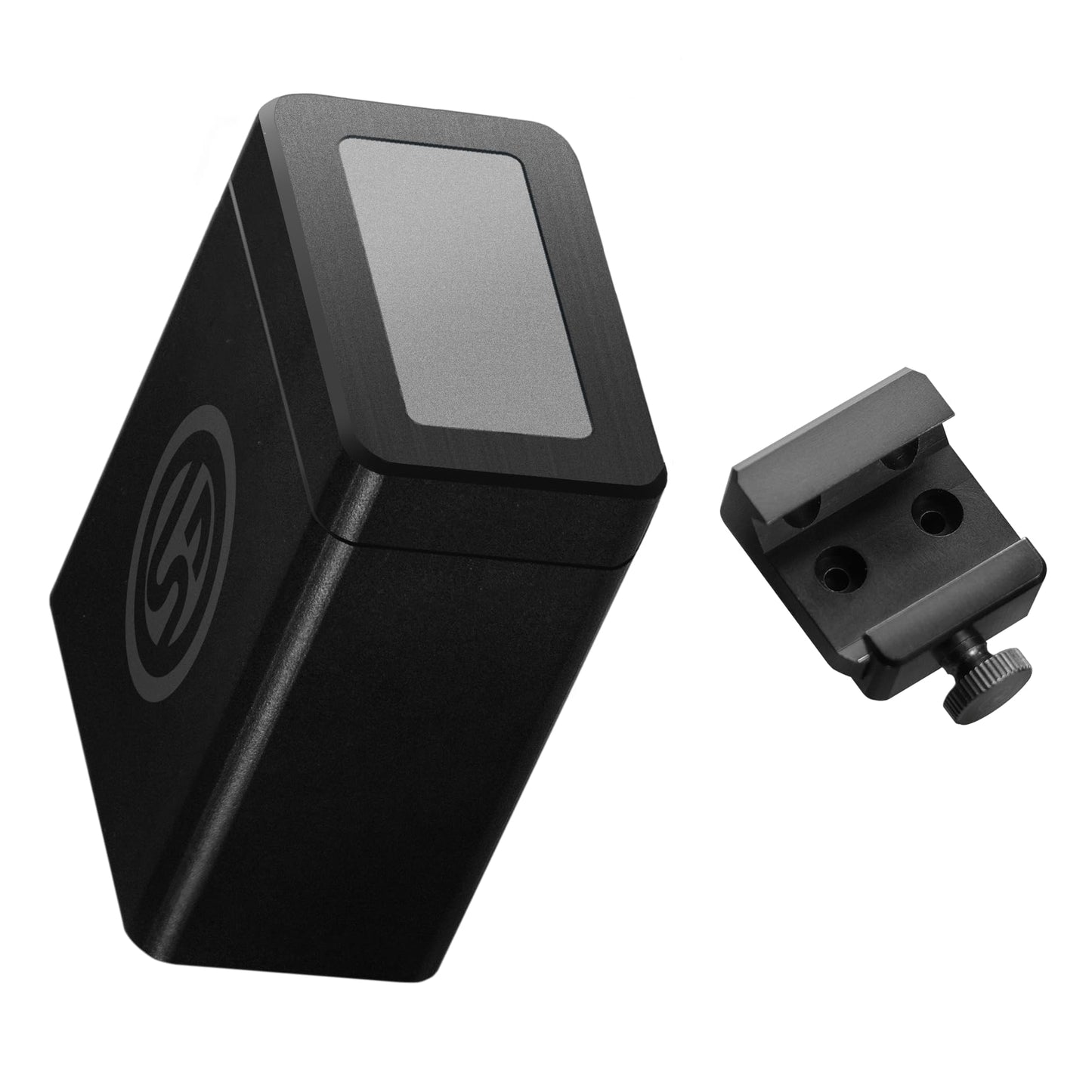 Shooters Global SG Pulse | Precision Shooting Assistant. Electronic Anti Cant Level, Elevation Angle Indicator, MOA Indicator, Captures Shots & Free Mobile app with Extra Features (Picatinny), Black