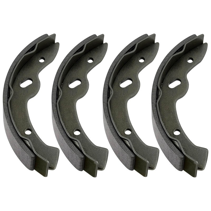 MOSNAI Golf Cart Brake Shoes Fit for EZGO Medalist/TXT G&E 1997 Up Golf Cart Replacement Brakes Fit for Workhorse 96+, Yamaha G2-G22 94-06 OEM 27943G01 70795G01 27944-G01