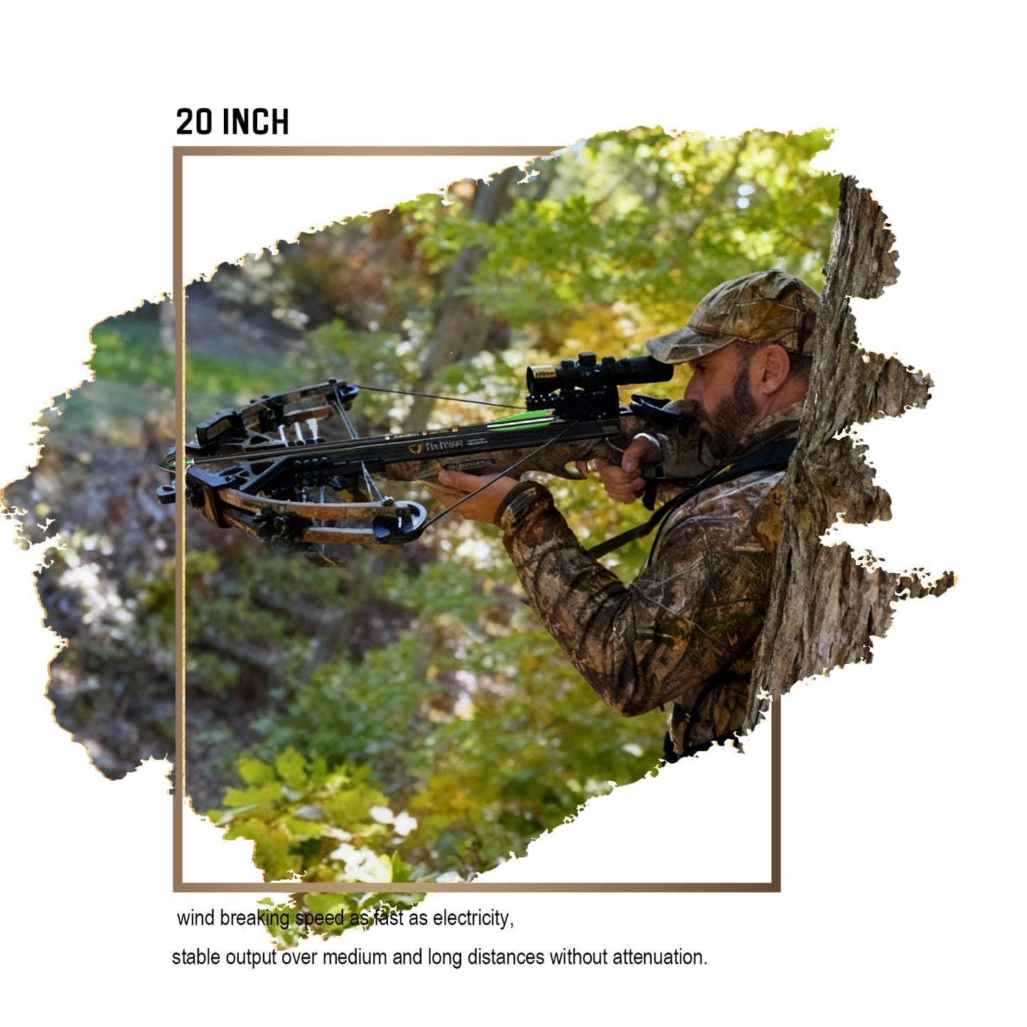 e5e10 Crossbow Bolts 20 Inch Carbon Crossbow Arrows Kit Included 12 pc Carbon Archery Arrows & 6 pc Hunting Broadheads & 2 pc Targets Paper Made Degradable Plastic for Hunting, Practice(Green)