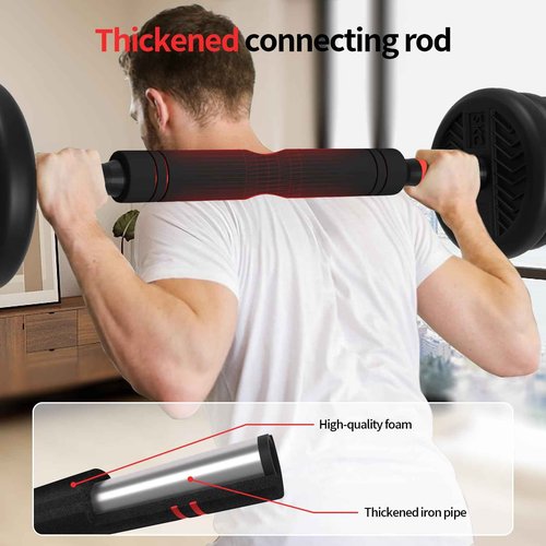 Adjustable Weights Dumbbells Set, Free Weights Workout Equipment Used as Barbell/Kettlebells/Push up Stand, Fitness Workout Equipment for Home Gym for Youth,Women/Men, 30lb (15lb*2)