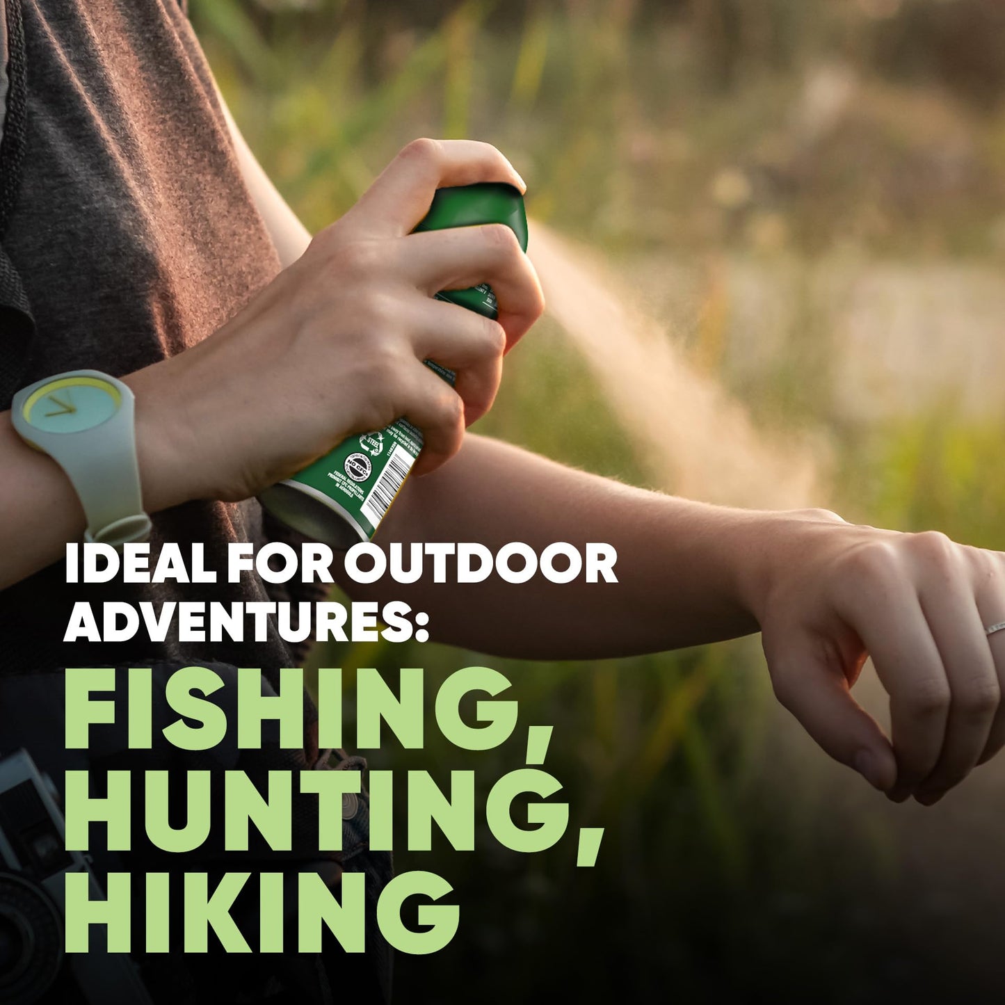 OFF! Deep Woods Insect Repellent Aerosol, Dry, Non-Greasy Formula, Bug Spray with Long Lasting Protection from Mosquitoes, 2.5 oz (Pack of 12)