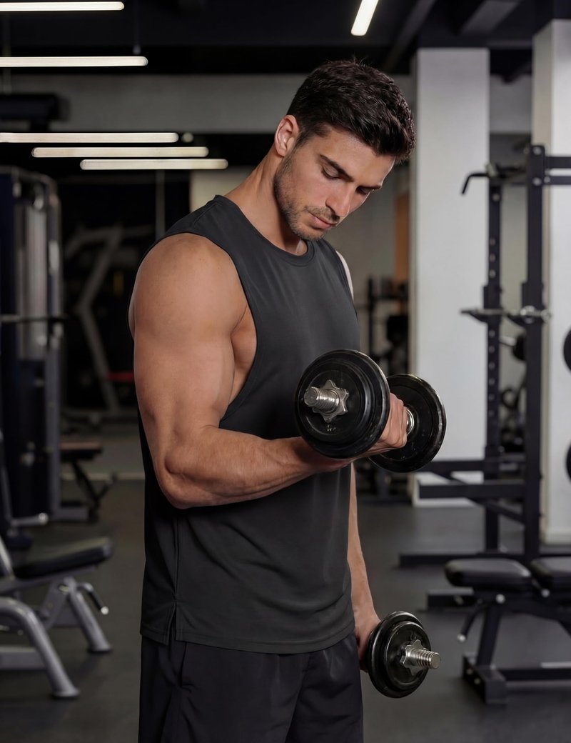 MAGCOMSEN Tank Tops for Men Dry Fit Active Muscle Tank Top Sleeveless Running Shirts Swim Beach Black L