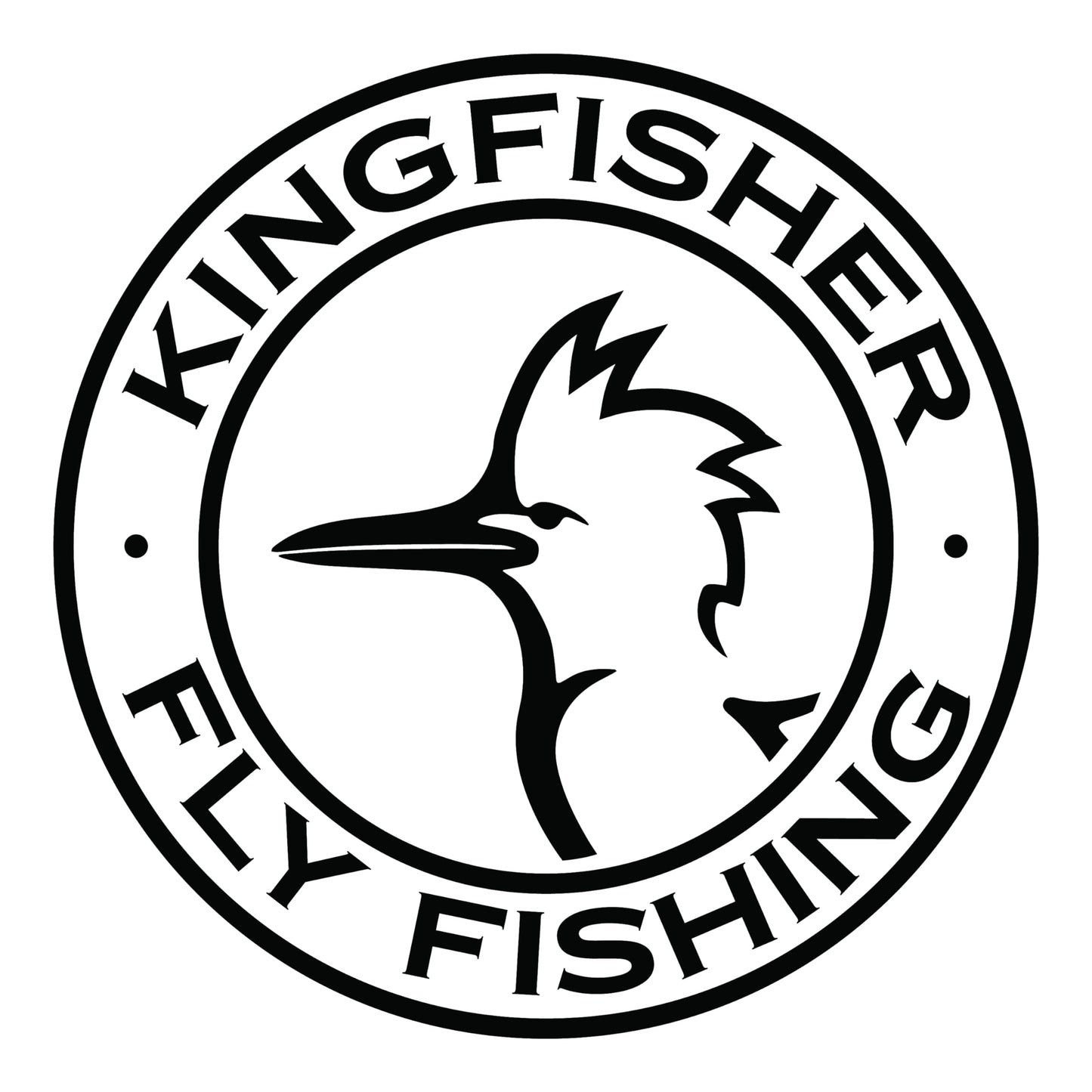 Kingfisher Fly Fishing Fly Rod and Reel Case, Black