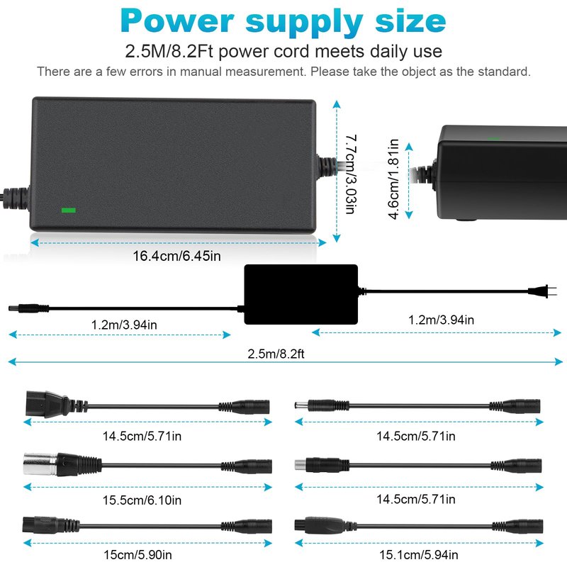 Fancy Buying 7-in-1 Universal 54.6V 2A ebike Charger for 48v Fast and Safe Charging of 13S Li-ion Battery