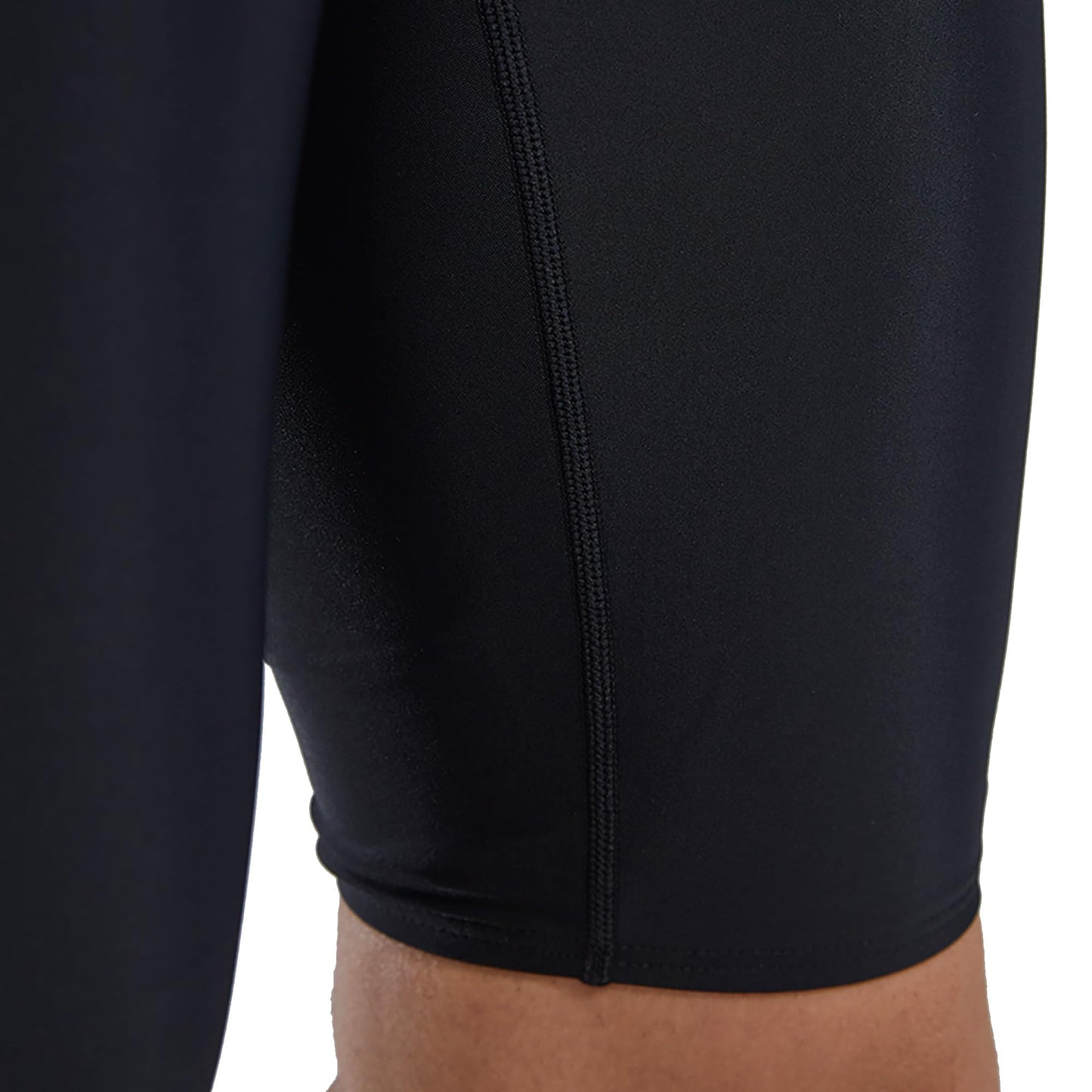 TYR Sport Men's Solid Jammer Swim Suit,Black,34