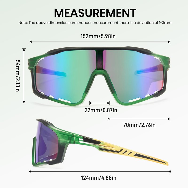 Cyxus Snow Shoveling Goggles for Men, Polarized Anti-Fog Windproof UV400 Protection Winter Gear Work P1570