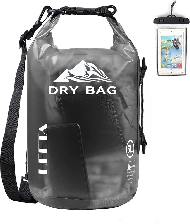 Waterproof Dry Bag - Lightweight Roll Top Storage Backpack for Travel, Swimming, Boating | 5L/10L/20L/30L/40L Options