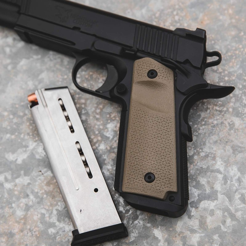 Magpul Industries MOE 1911 Grip Panels for 1911, Black, One Size