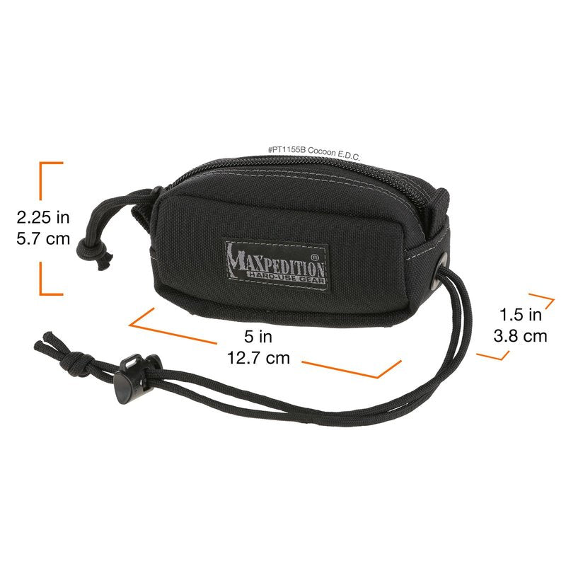Maxpedition Cocoon EDC Pouch, Black