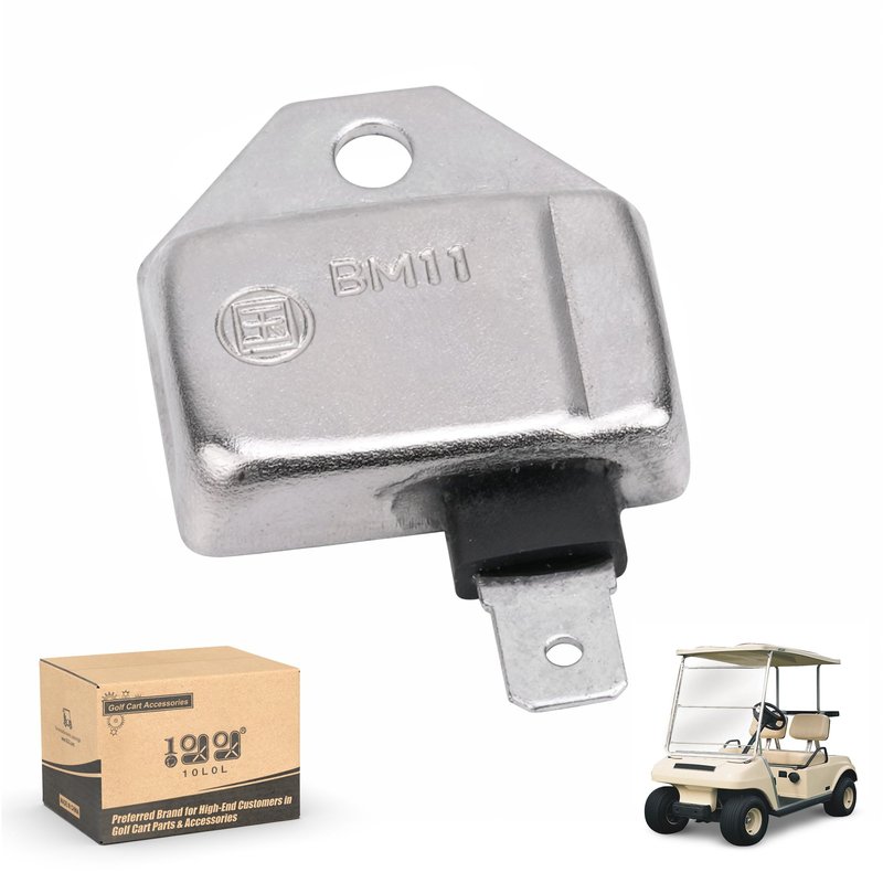 10L0L Golf Cart Igniter Ignition Module for Club Car DS 1992-1996 Gas Golf Cart, Ignitor OEM# 21119-2161 1016491 ZF344-2 FE290 FE350 ZF345-2#21119-2139 for Kawasaki John Deere, ZF-IG-A00345-4