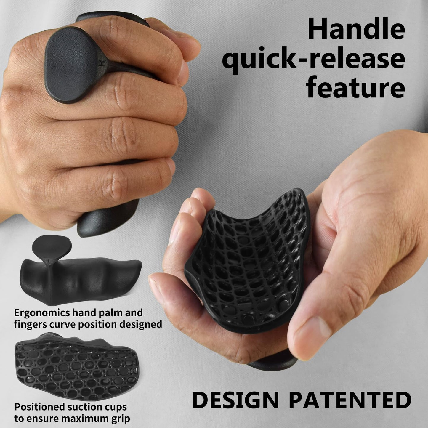 Original Anti-Slip Workout Grips for Weight Lifting Men Women Gym Grip