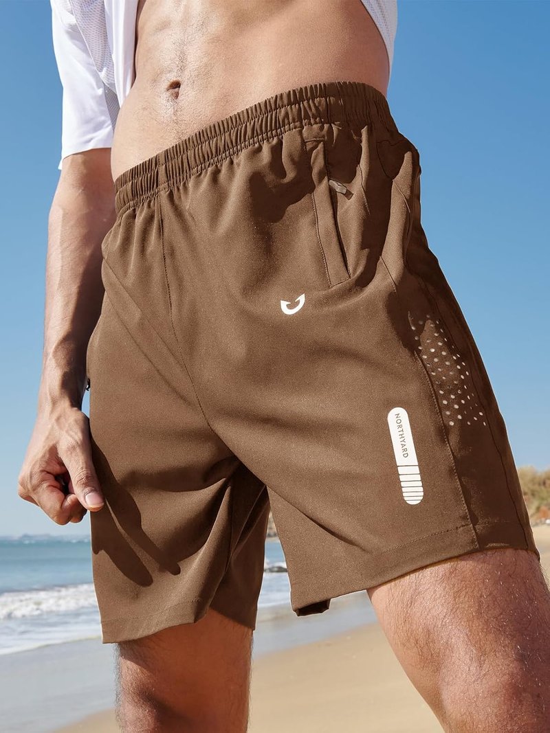Men's Athletic Running Shorts - Quick Dry Lightweight Gym Workout Shorts | 5"/7"/9" Sizes