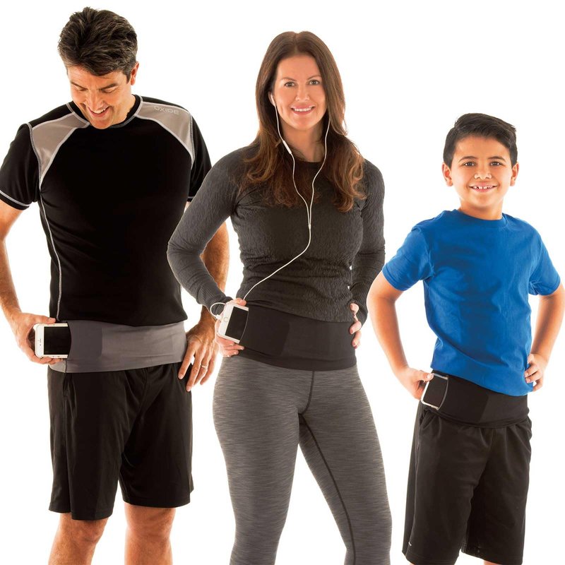 The TUBE® Waistband Official Product. Unisex Waistband with Zippers (Men, Women, Youth). Fits most current and older smartphones. Running Belt/Fanny Pack for Fitness, Travel, Money Storage and More!