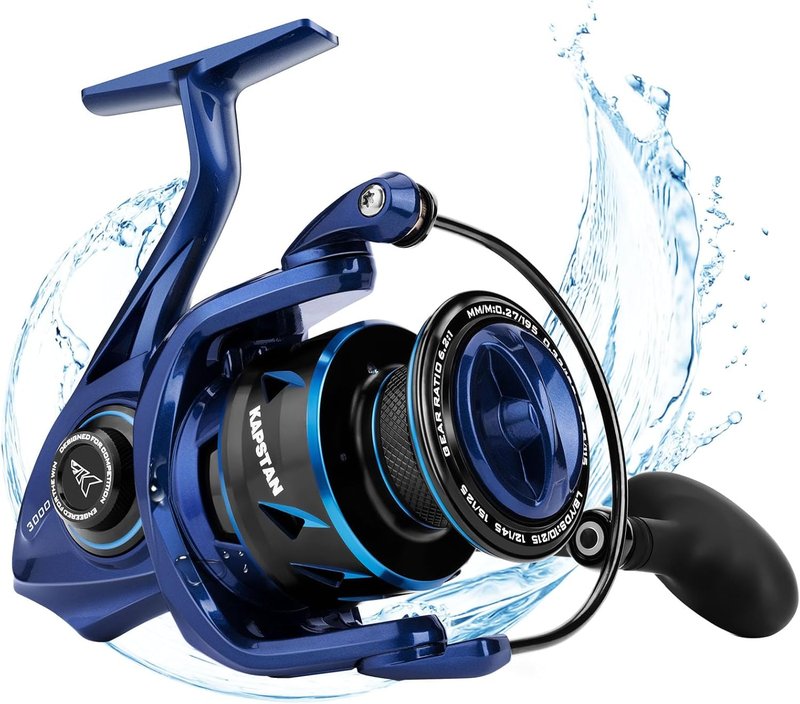 KastKing Kapstan Elite Saltwater Fishing Reel - 55LB Max Drag, IPX6 Waterproof & Corrosion-Resistant Design | Perfect Gift for Anglers