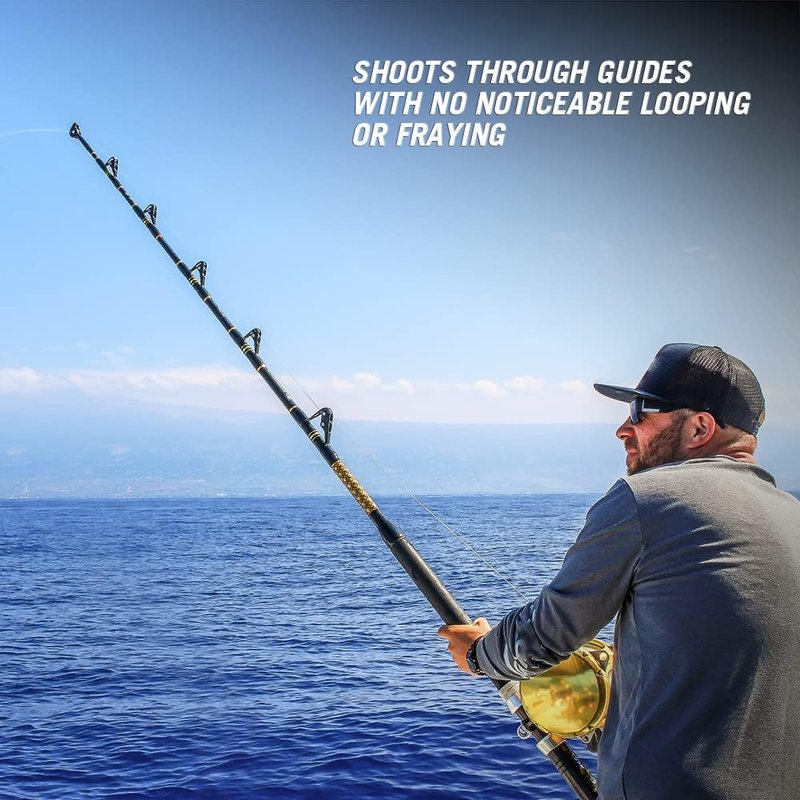 HERCULES Braided Fishing Line - Super Tough 4 & 8 Strands, 4lb-160lb | 150/300/500/1000 Yards for Saltwater