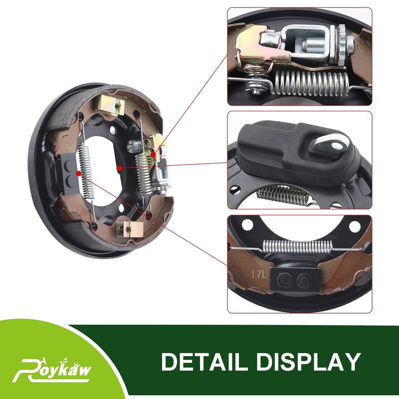 Roykaw Club Car Brake Assembly/Rear Brake Cluster for DS & Precedent 1995-Up Golf Cart, Replaces OEM # 101823301, 103380202, 4202, 4246