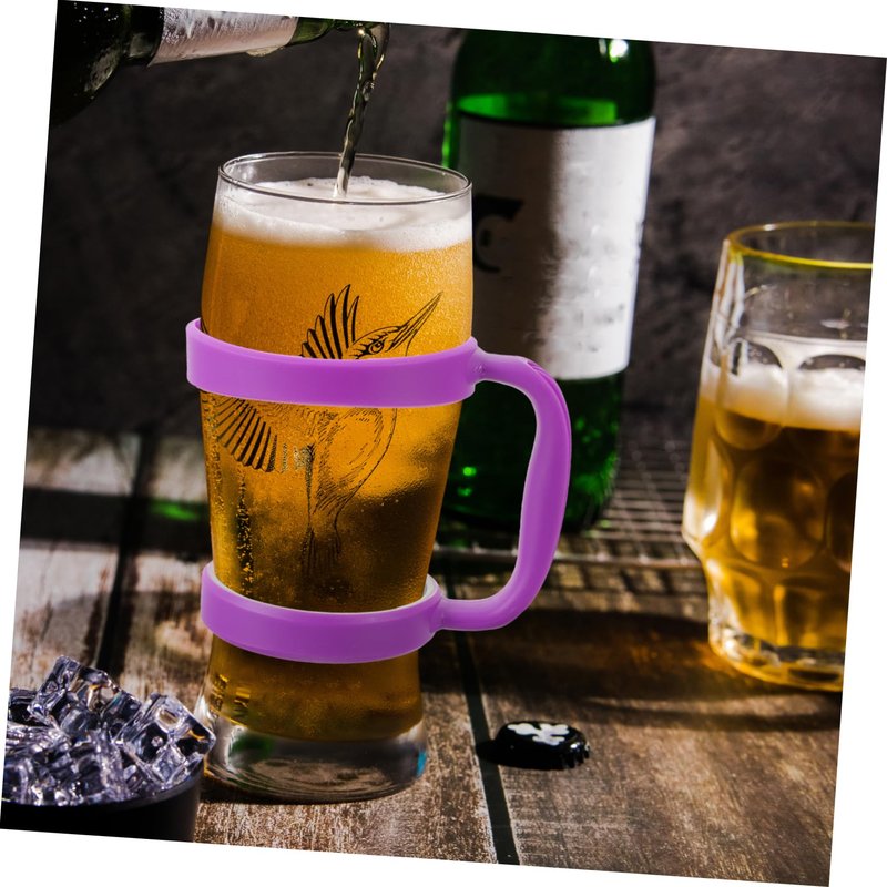 LALAFINA 30Oz Tumbler Handle Adjustable Anti-Slip Travel Mug Handle Compatible with Beer Mug for Comfortable Grip and Secure Hold