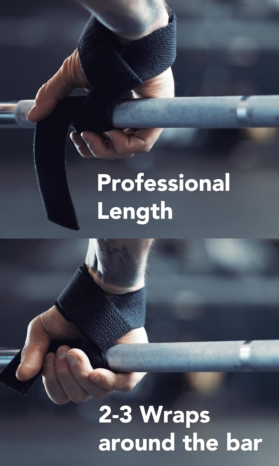 Fitgriff® Weightlifting Wrist Straps - Premium Cotton & Padded Support for Gym, Deadlift, Workout | Unisex Size
