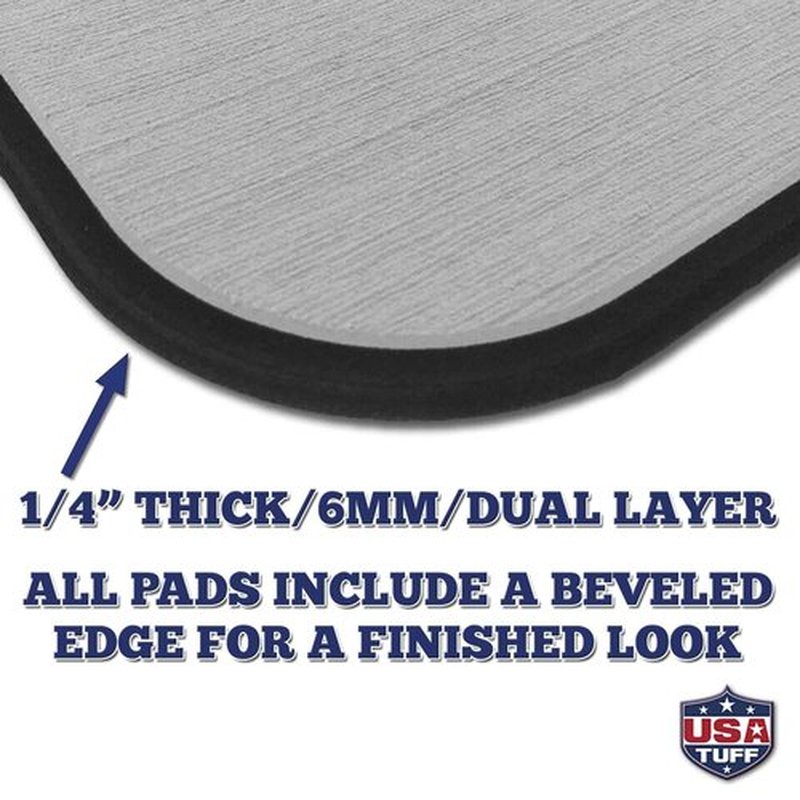 USATuff SeaDek EVA Mat Cooler Pad fits YETI 35 Tundra | Peel & Stick Application | Non Slip Comfort Accessories - Top Fin Redfish Tail (StormGray-Black)