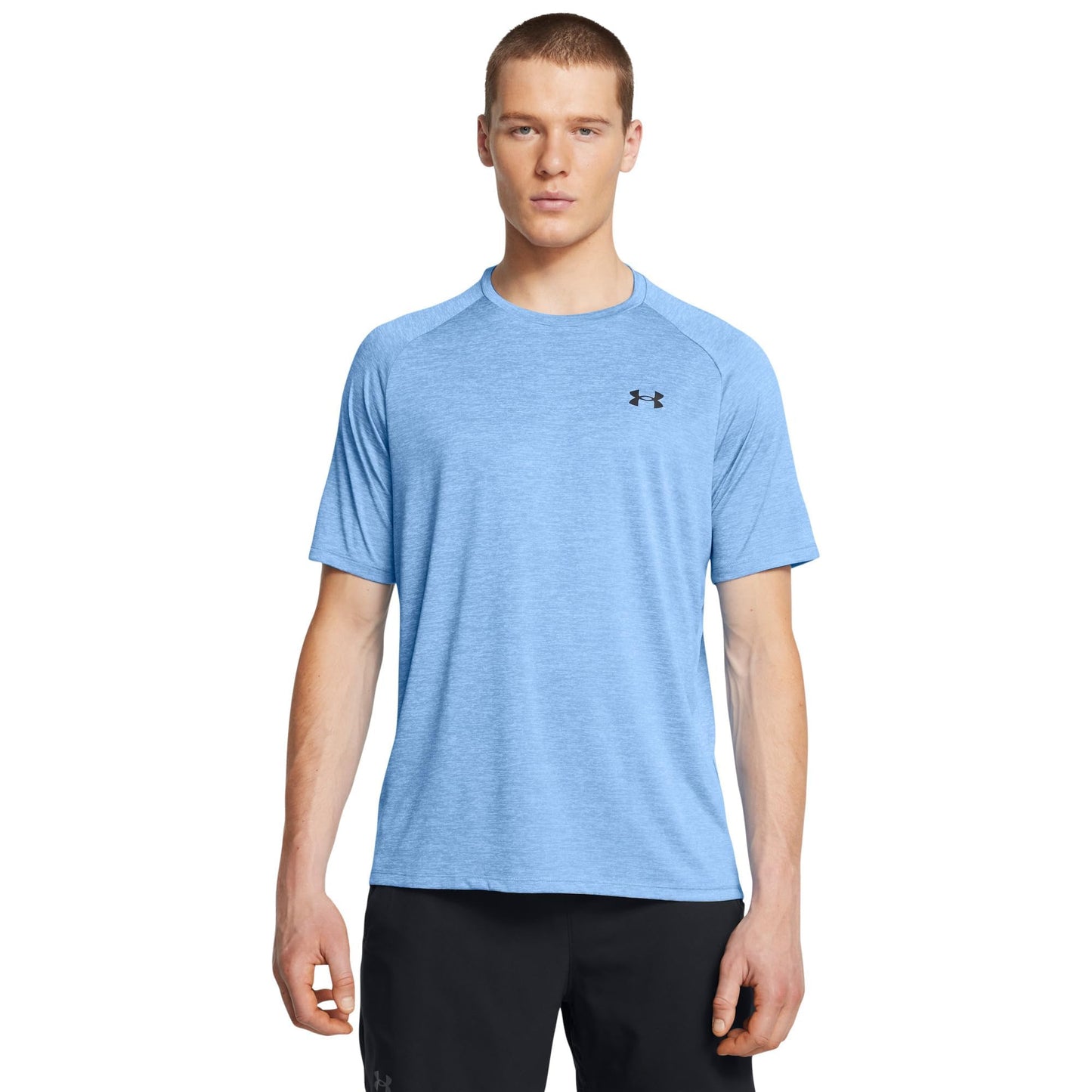 Under Armour Men's Tech 2.0 Short-Sleeve T-Shirt, (466) Horizon Blue / / Black, Medium