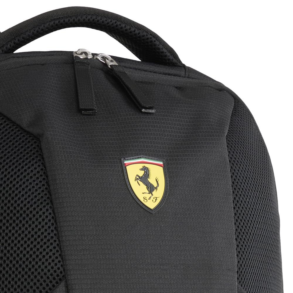 PUMA Unisex Scuderia Ferrari Formula 1 Race Backpack, Black SS25, One Size
