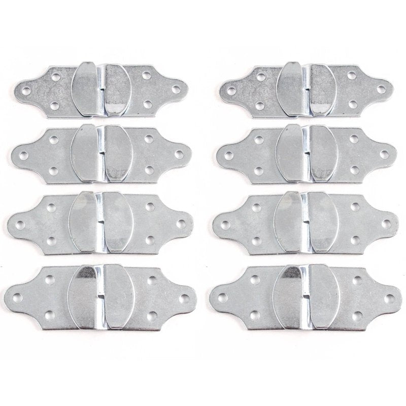 Red Hound Auto Qty 16 Straight Brackets Wood Sides Stake Body Utility Latch Rack Gate Trailer 16pc Panel Connector