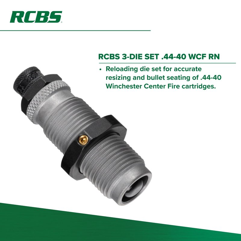 RCBS .44-40 WCF RN 3-Die Set