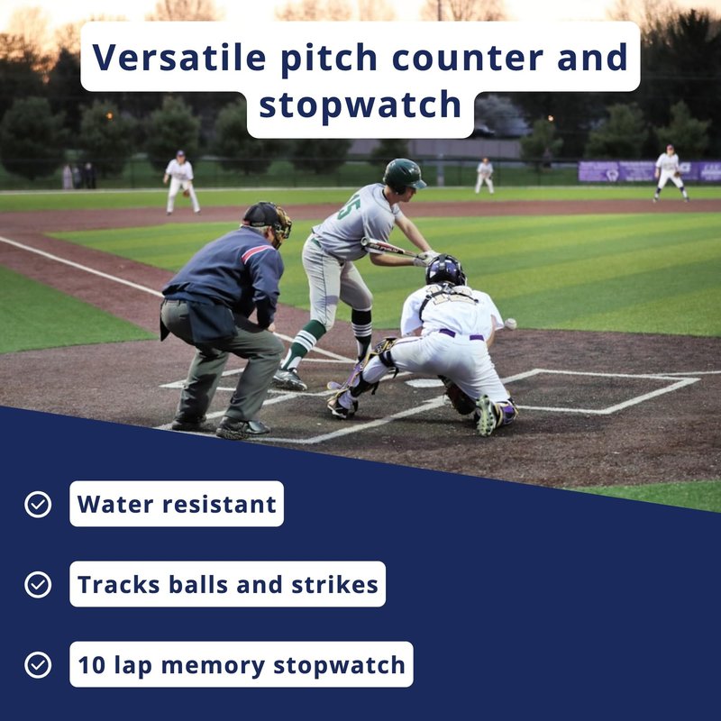ULTRAK 435 Pitch Counter & Pitch Speed with 10 Memory Stopwatch