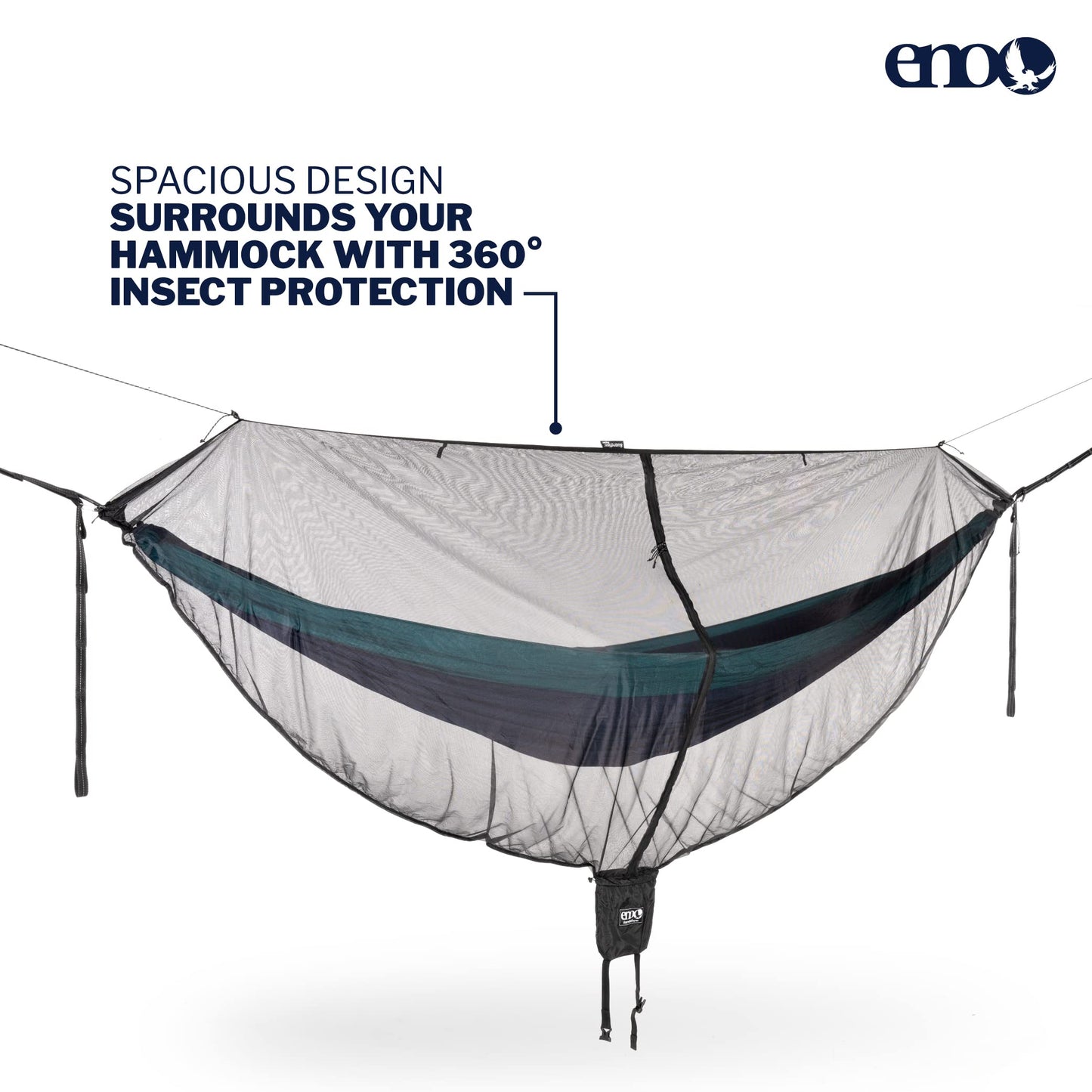 ENO, Eagles Nest Outfitters Guardian Bug Net, Hammock Bug Netting